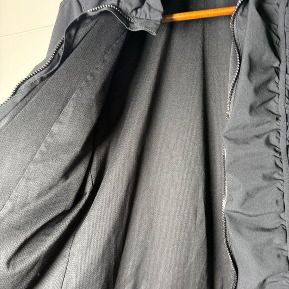 FILA- Women's Windbreaker Jacket Black Size Large Packable - Picture 6 of 10